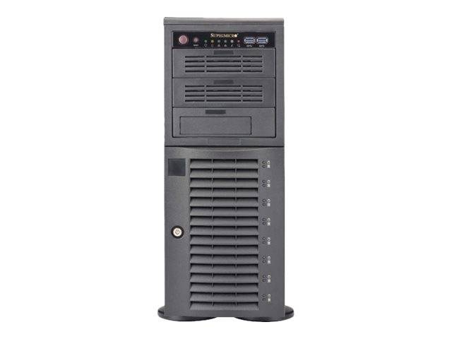 Supermicro SuperServer 7049A-T - Server - Tower - 4U - zweiweg - keine CPU - RAM 0 GB - SATA - Hot-Swap 8.9 cm (3.5")