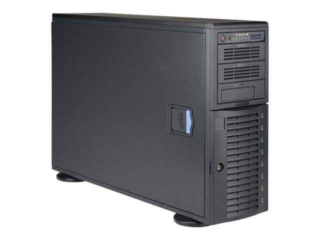 Supermicro SuperServer 7049A-T - Server - Tower - 4U - zweiweg - keine CPU - RAM 0 GB - SATA - Hot-Swap 8.9 cm (3.5")