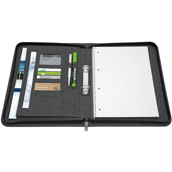 Ringbuchmappe College A4 Polyester 2 Ringe schwarz