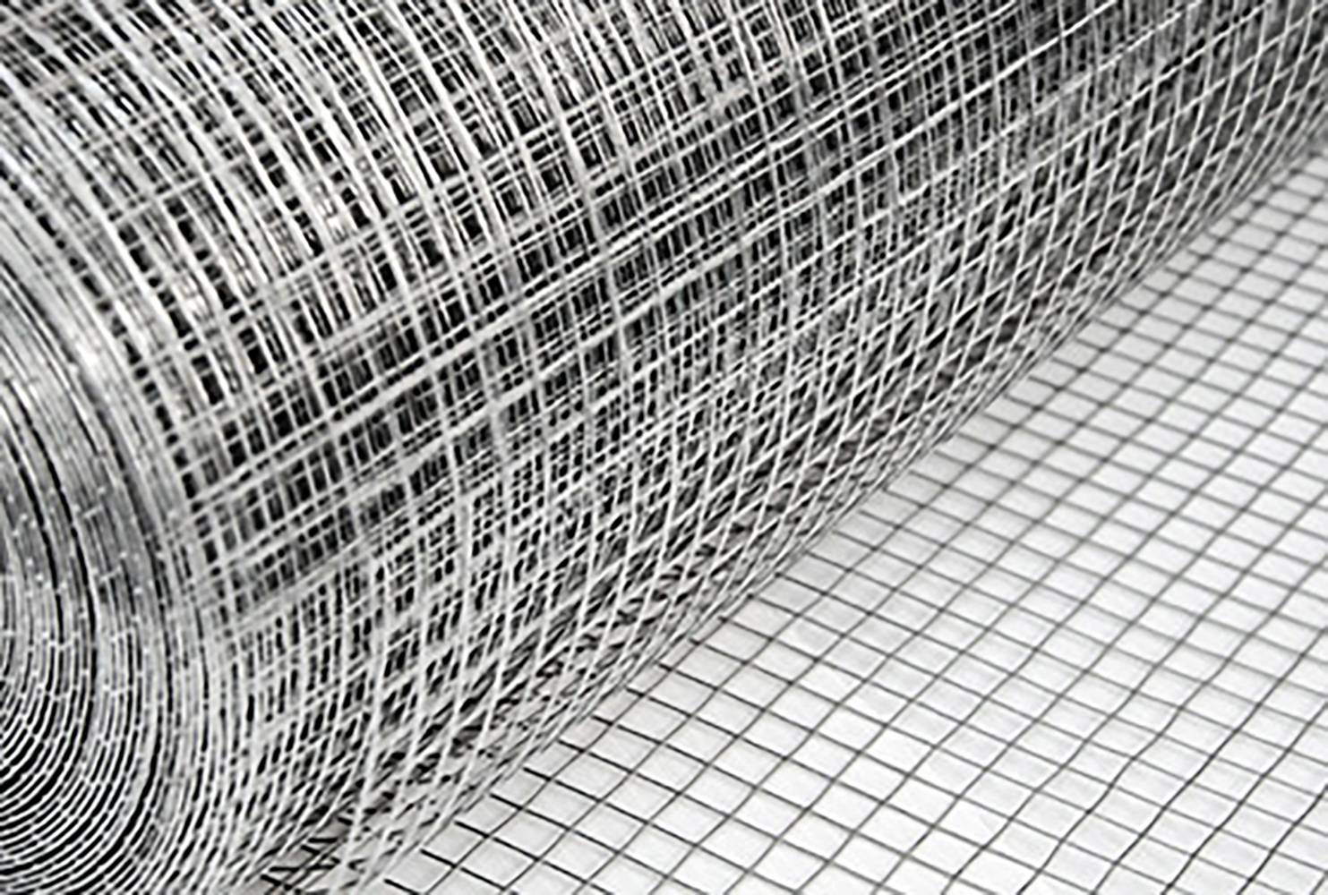 25m x 100cm Volierendraht - Verzinkt 19x19mm - Maschendrahtzaun Kaninchendraht