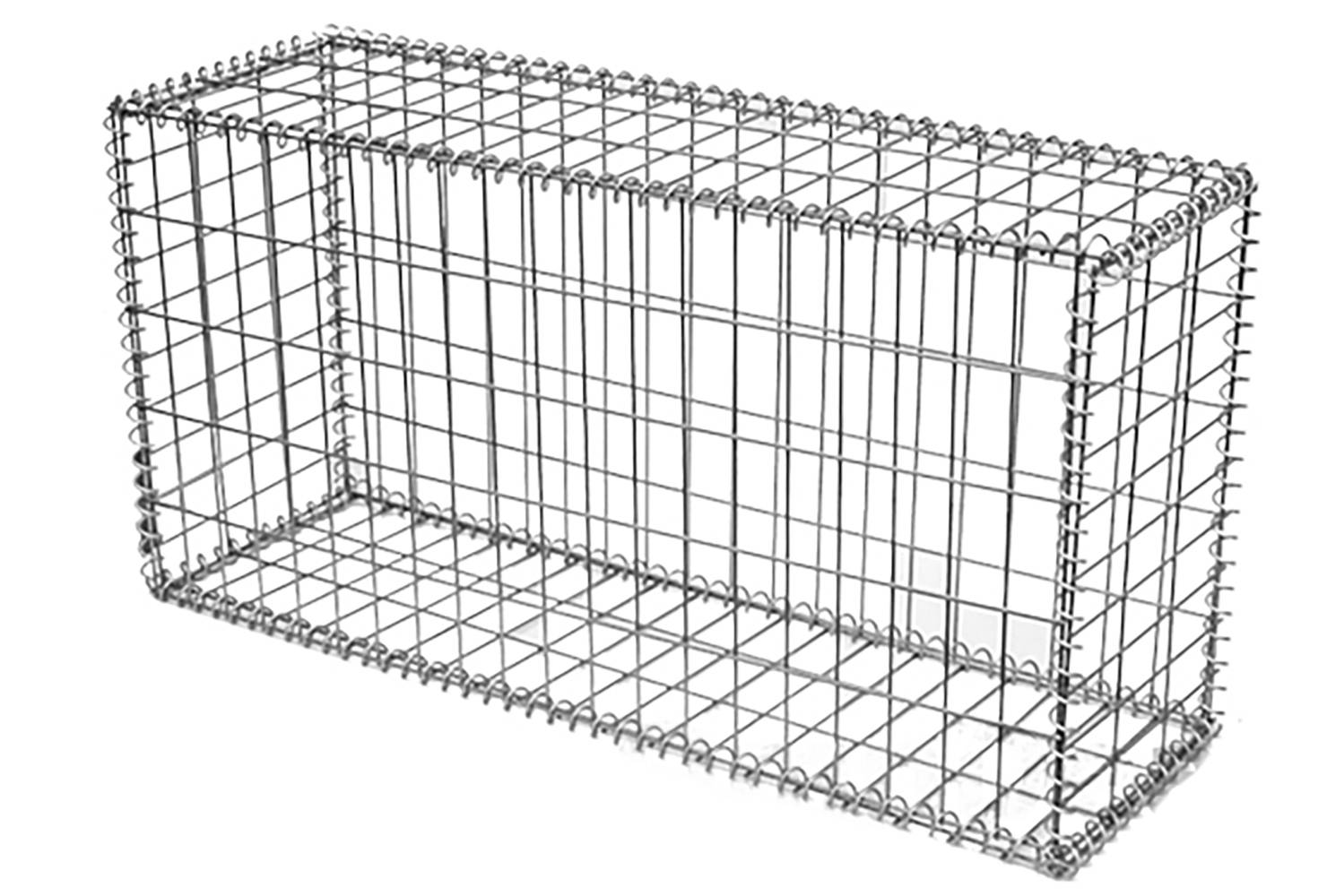 Gabione 100x50x30 Steingabione MW 5x10 Sprial Gitterkorb Steinkorb Drahtkorb