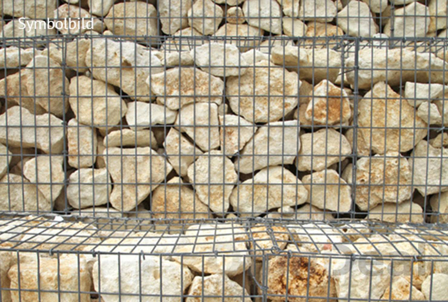 Gabione 100x80x30 Steingabione MW 5x10 Spiral Gitterkorb Steinkorb Drahtkorb