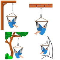 Hängematten Befestigung bis 160kg - mit Karabiner und Schrauben Hängematten Befestigung bis 160kg - mit Karabiner und Schrauben