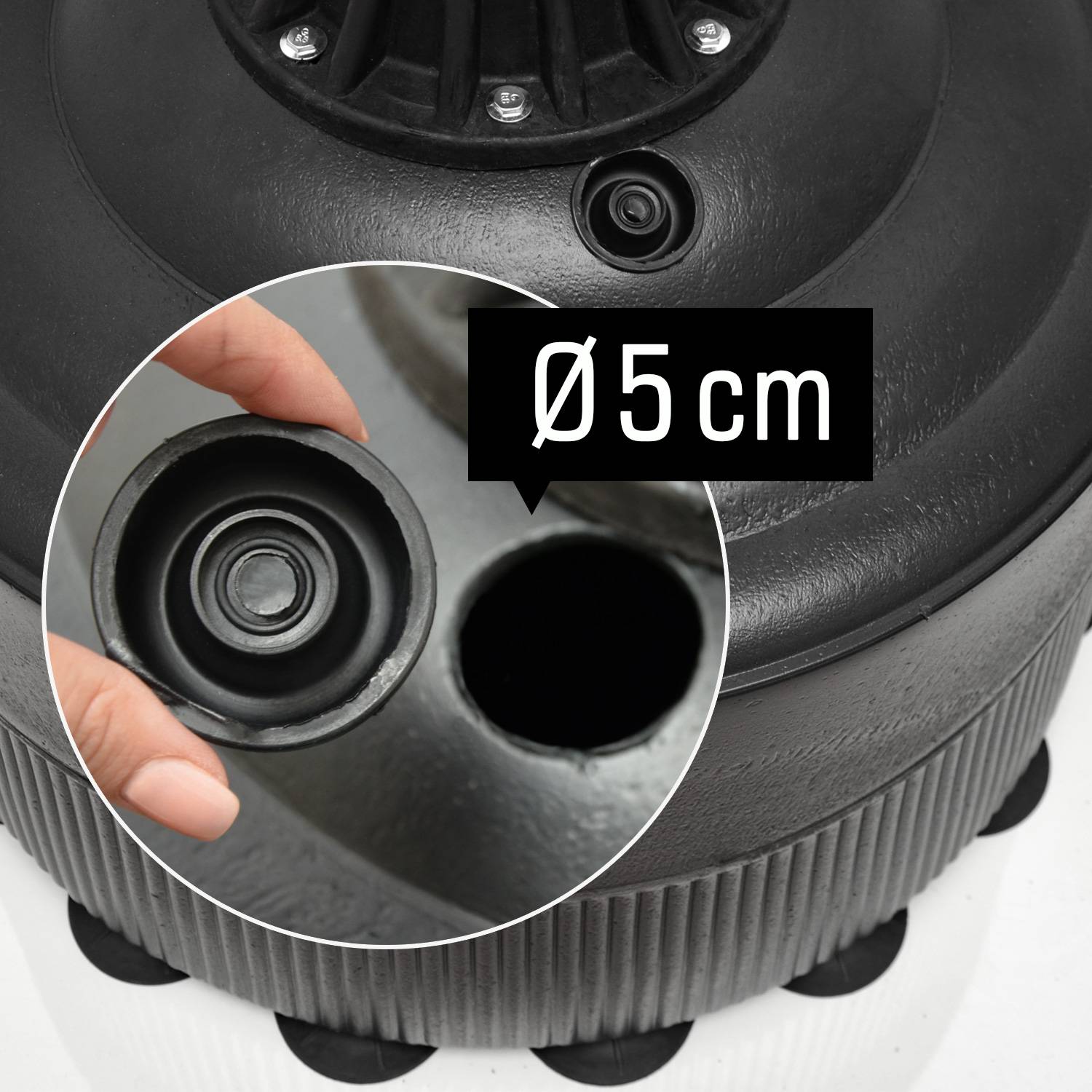 175cm Standboxsack Box Punching Bag Boxsack Stehend Boxständer Braun