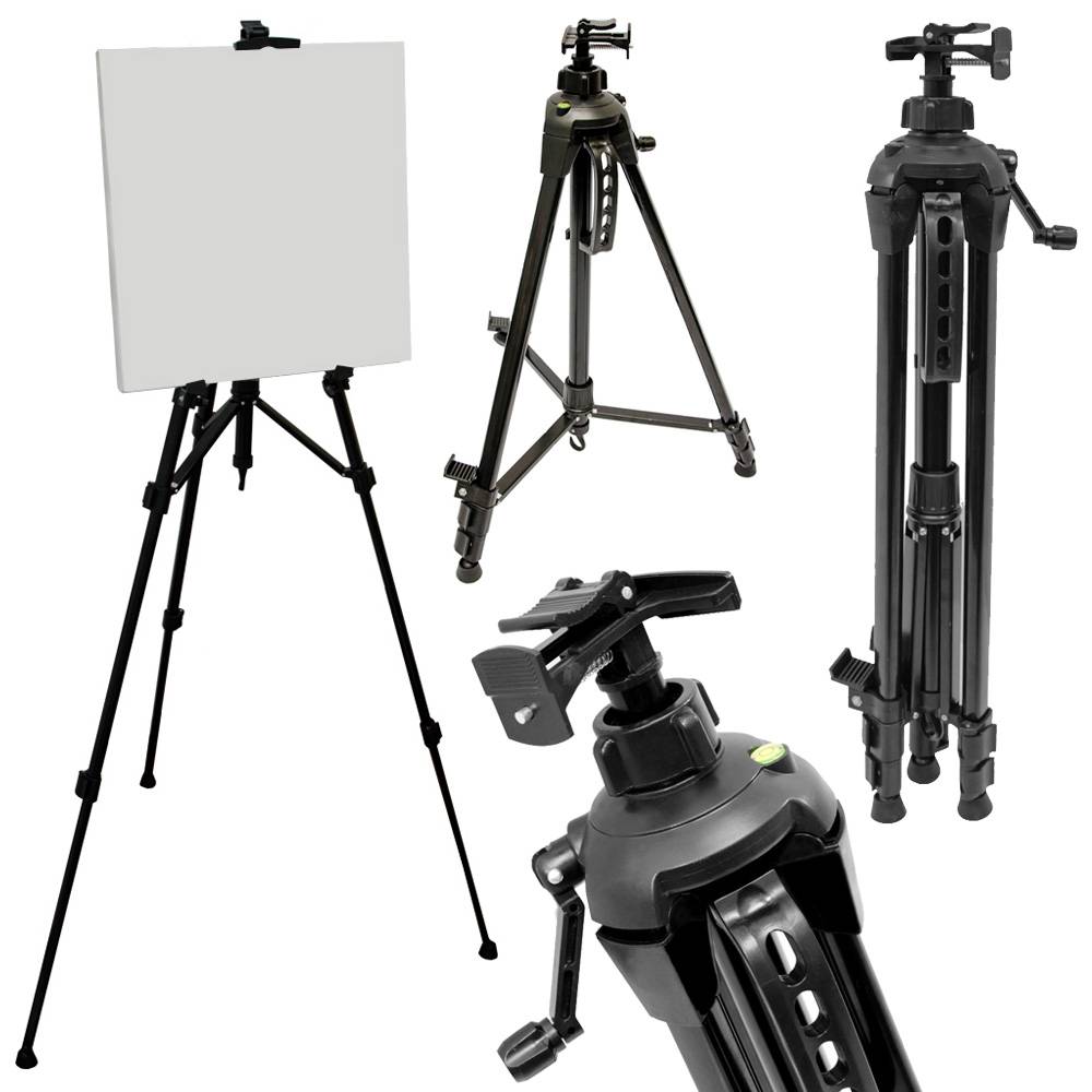 Feld Staffelei Aluminium 58-160cm Tischstaffelei Whiteboard Ständer Malstaffelei