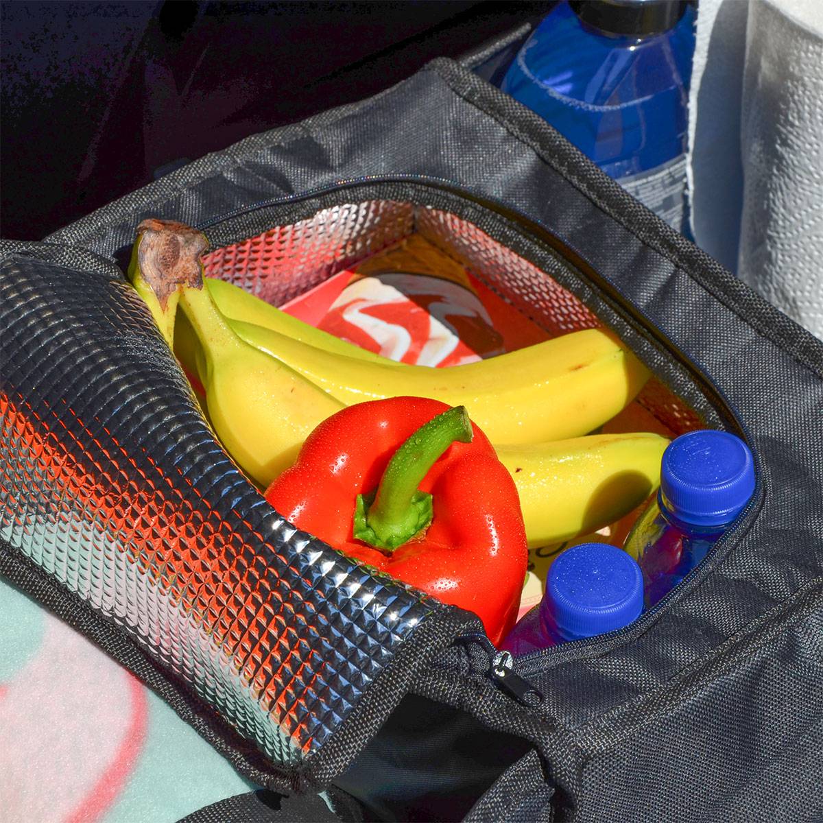 Kofferraumtasche Kühlfach 60x32x29 cm Auto Organizer Kühl-Tasche Faltbare Box