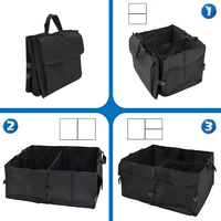 Kofferraumtasche Auto Organizer 56x40x24 cm Autozubehör Tasche Faltbare Box Kofferraumtasche Auto Organizer 56x40x24 cm Autozubehör Tasche Faltbare Box