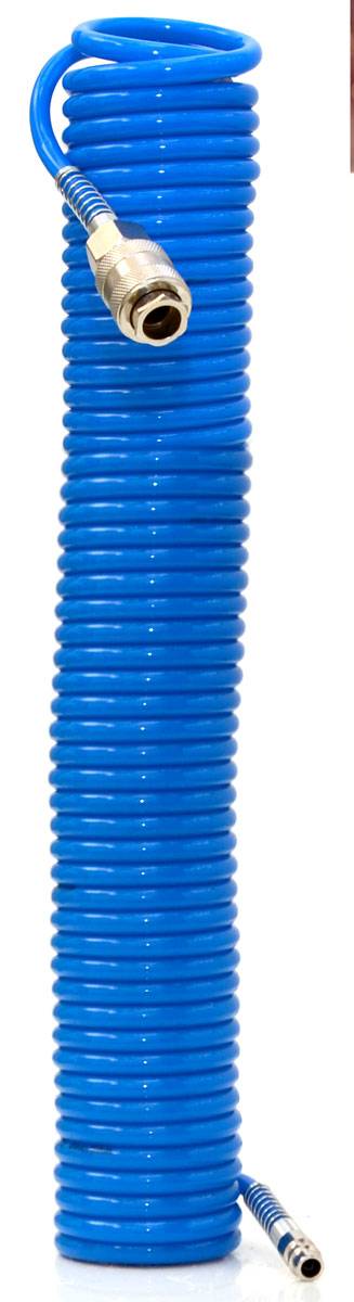 10m Druckluftschlauch 1/4" 10 Bar Druckluft Spiralschlauch Kompressor Schlauch