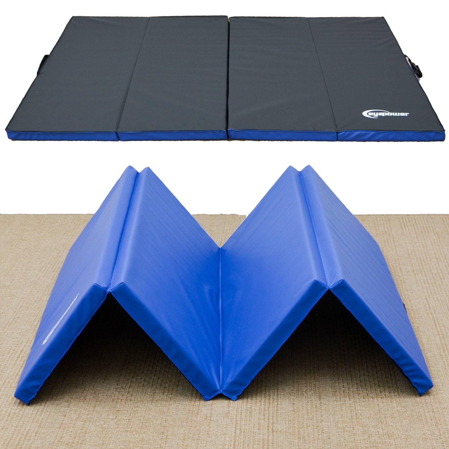 180x115 Klappbare Gymnastikmatte - 5cm dicke Turnmatte Kinder - Weichbodenmatte