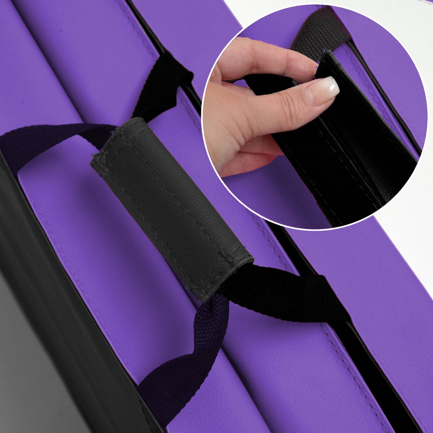 180x60 Klappbare Gymnastikmatte - 5cm dicke Turnmatte Kinder - Weichbodenmatte