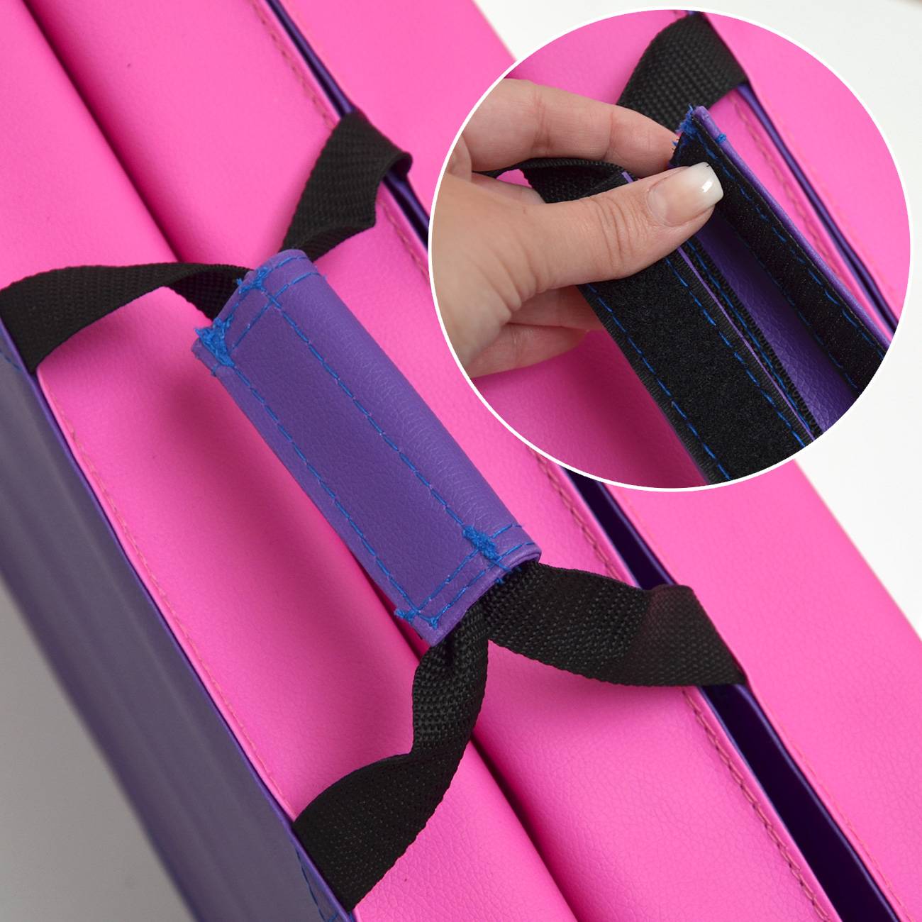 180x60 Klappbare Gymnastikmatte - 5cm dicke Turnmatte Kinder - Weichbodenmatte