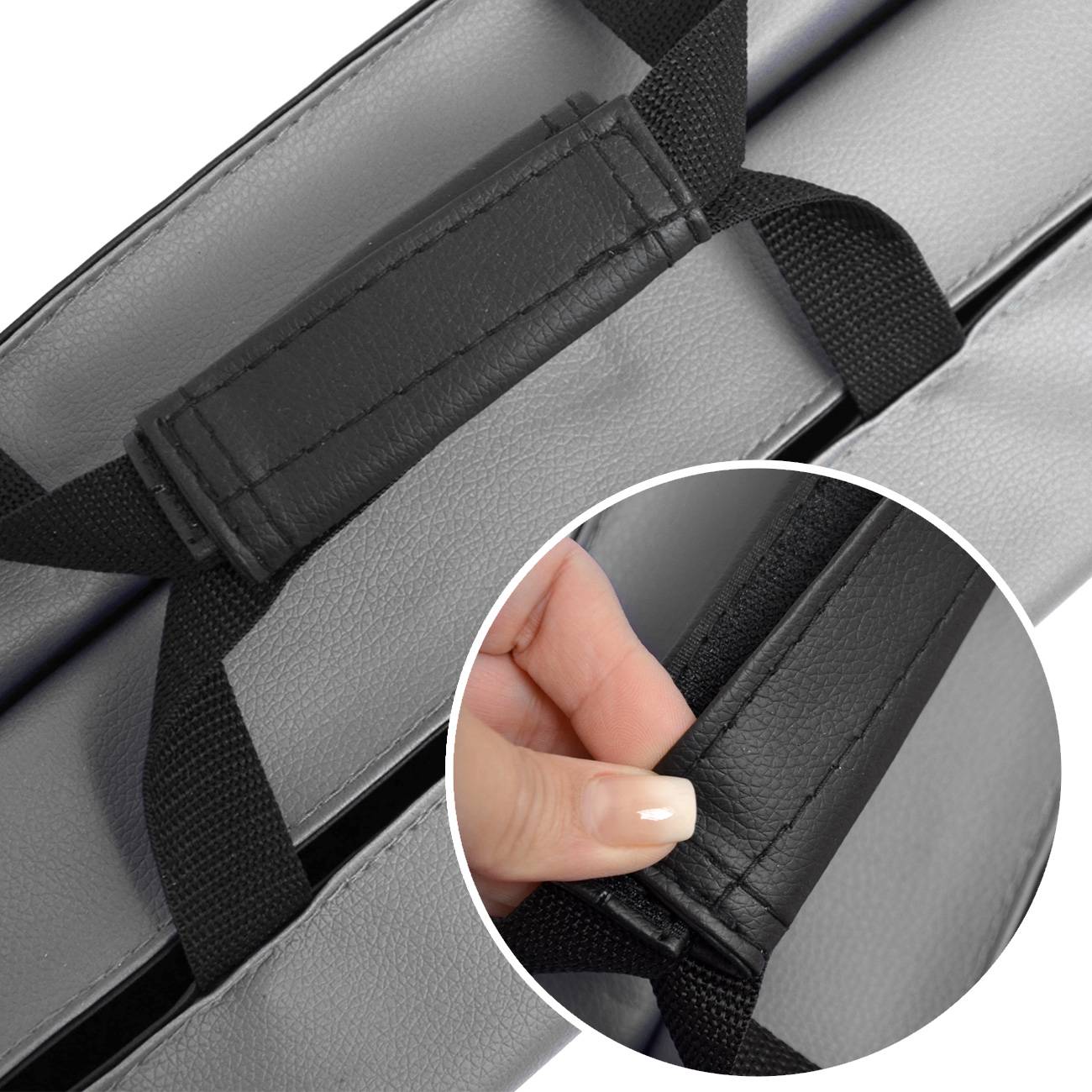 XL Gymnastikmatte 180x60x5cm Turnmatte Sportmatte Fitness Weichbodenmatte Grau