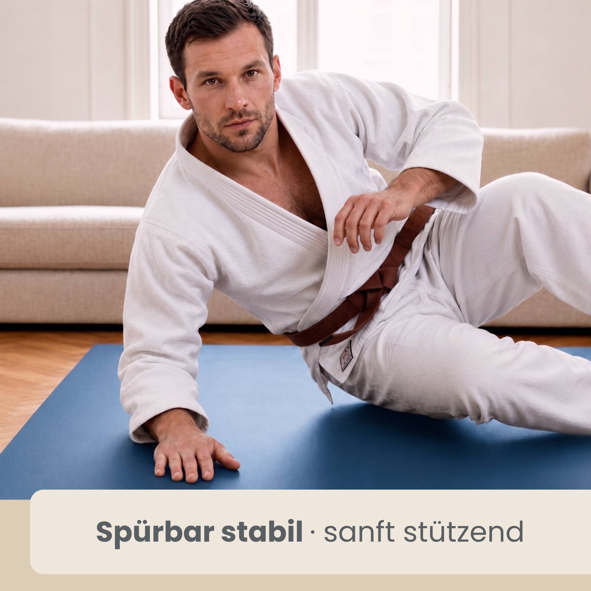 4er Set Kampfsportmatte 63x63cm - 2cm EVA Puzzlematte für Judo Karate MMA Sport