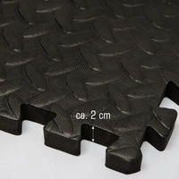 8 Bodenschutzmatten mit Rand - 63x63x2cm Fitness Bodenmatte 8 Bodenschutzmatten mit Rand - 63x63x2cm Fitness Bodenmatte