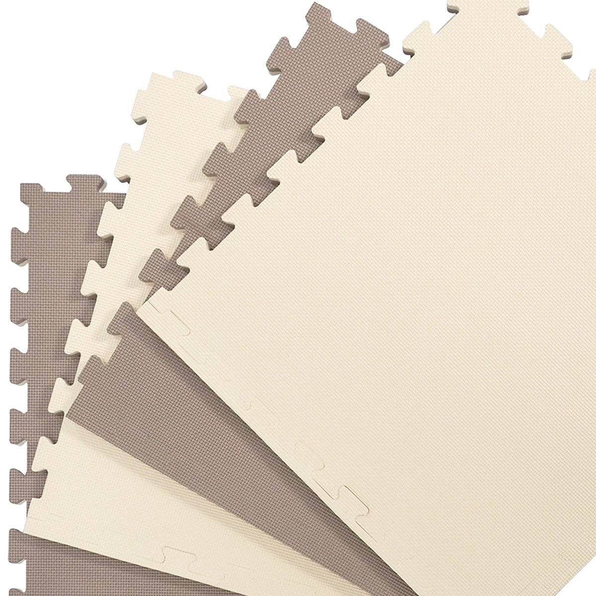 4er Set Kampfsportmatte 63x63cm - 2cm EVA Puzzlematte für Judo Karate MMA Sport