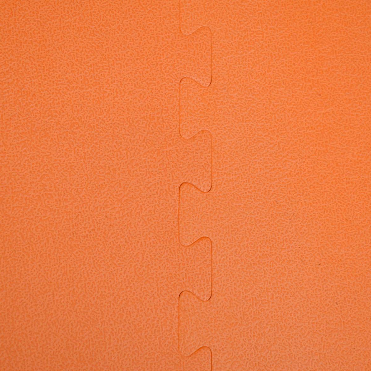 Trainingsmatte Puzzlematte Sportmatte 90x90x1,2cm Orange