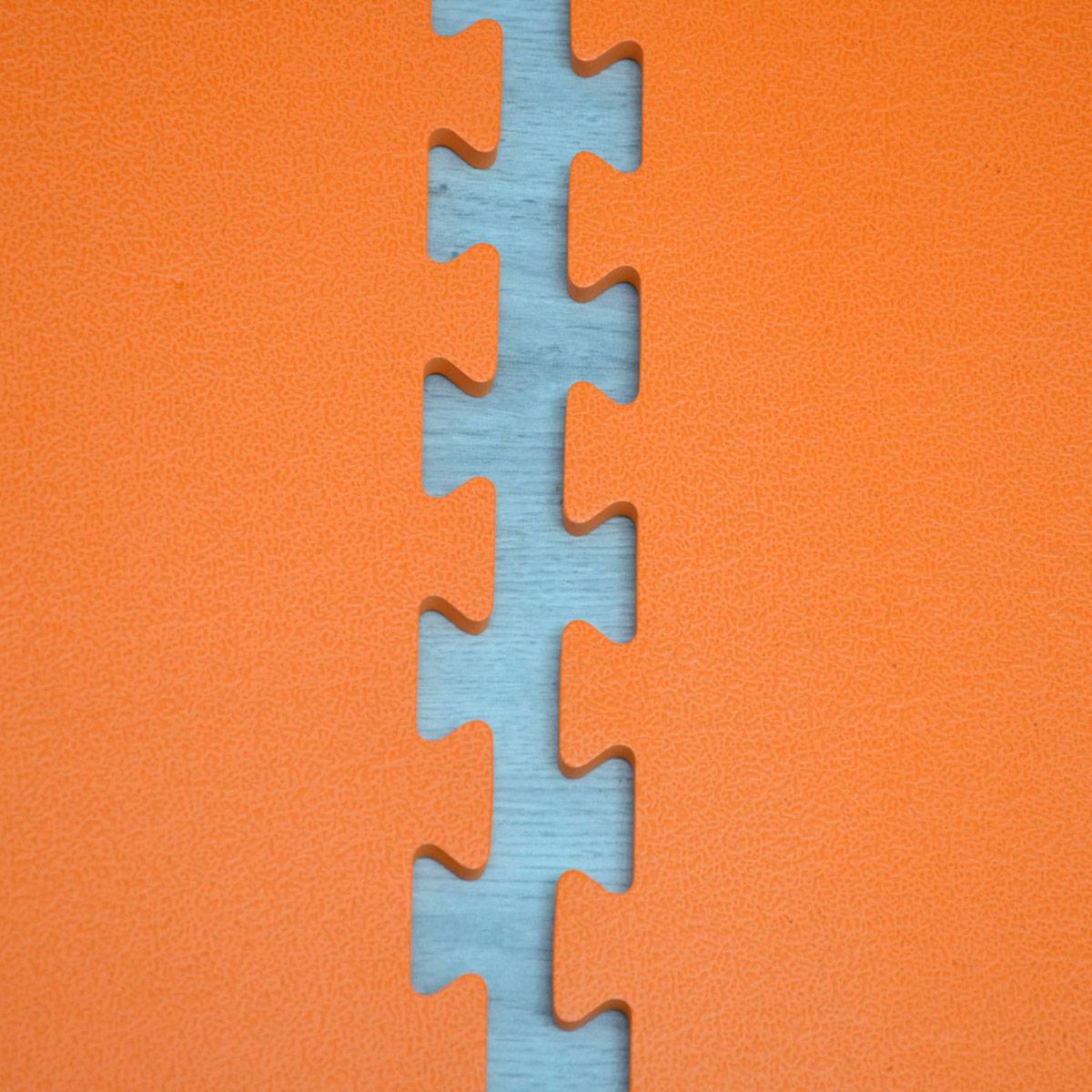 Trainingsmatte Puzzlematte Sportmatte 90x90x1,2cm Orange
