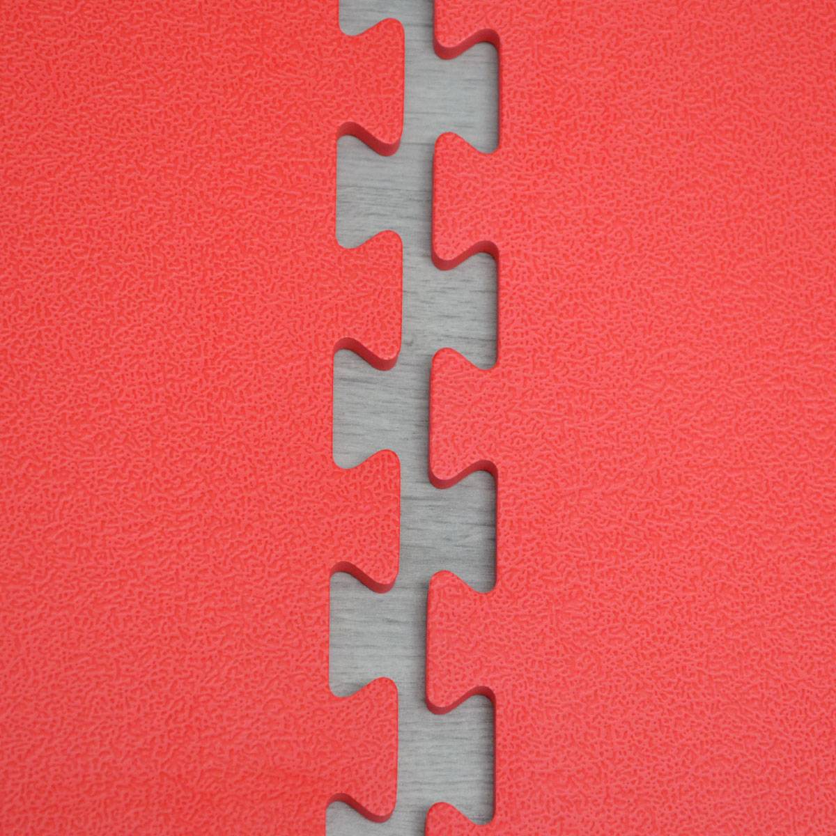 Trainingsmatte Puzzlematte Sportmatte 90x90x1,2cm Rot