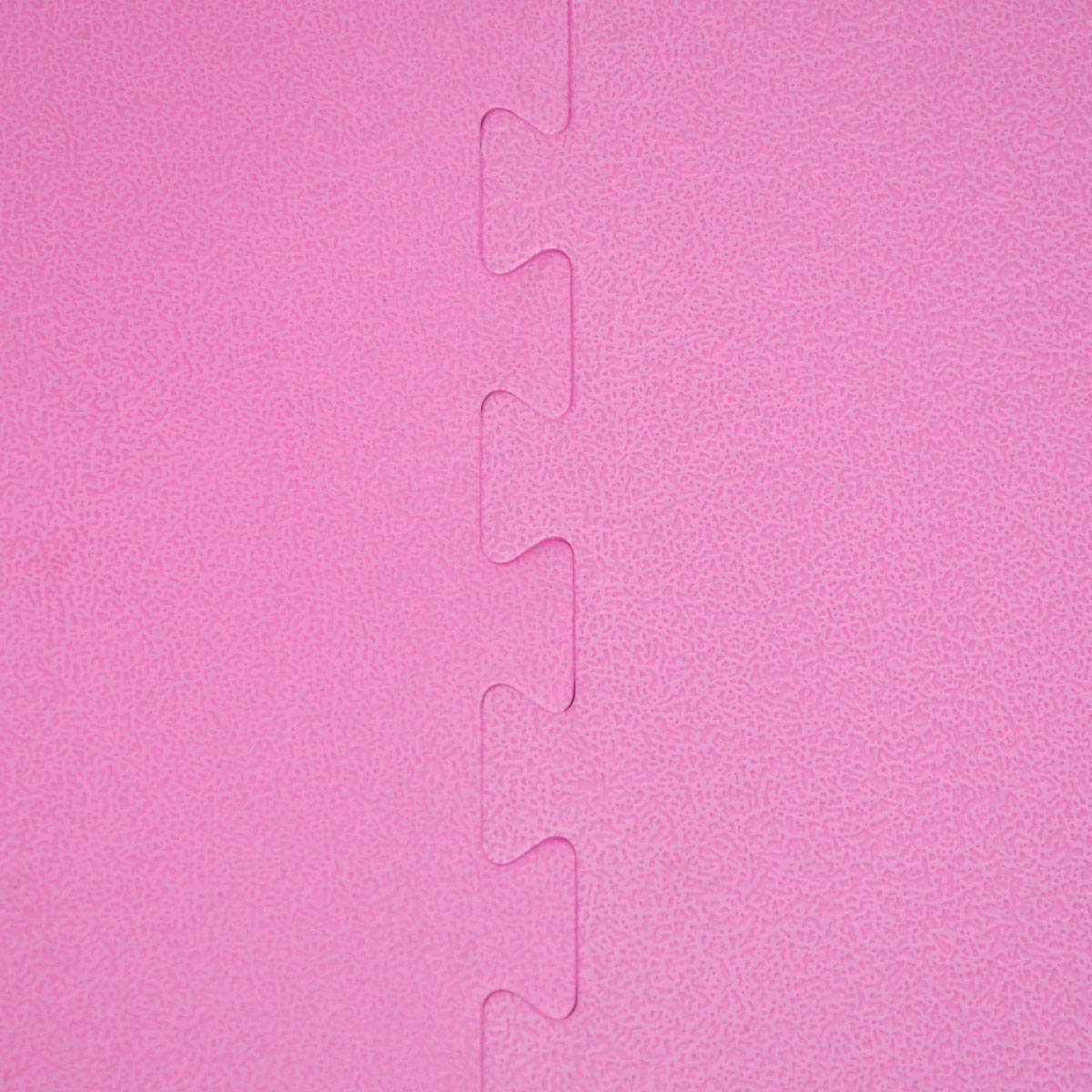 Trainingsmatte Puzzlematte Sportmatte 90x90x1,2cm Pink
