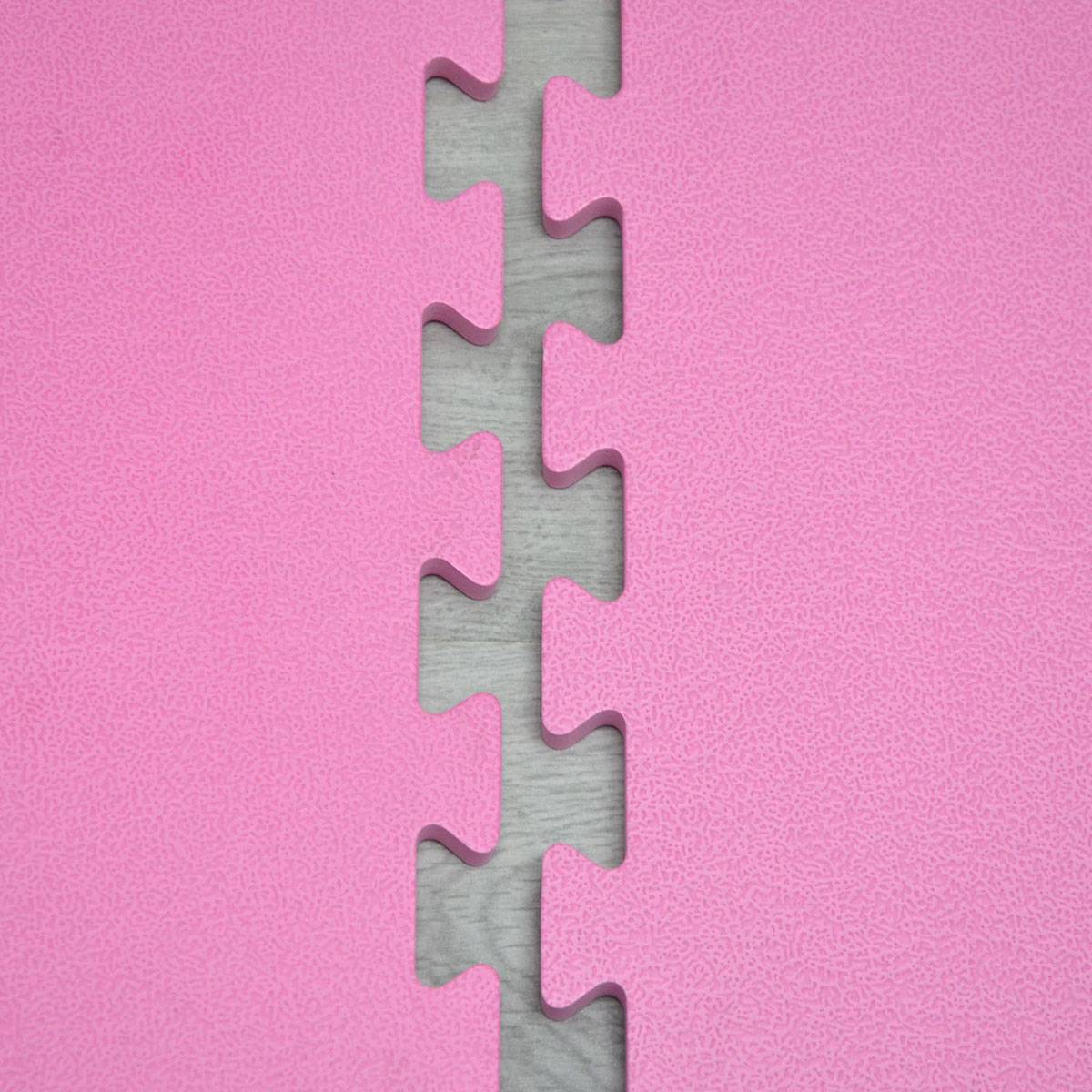 Trainingsmatte Puzzlematte Sportmatte 90x90x1,2cm Pink