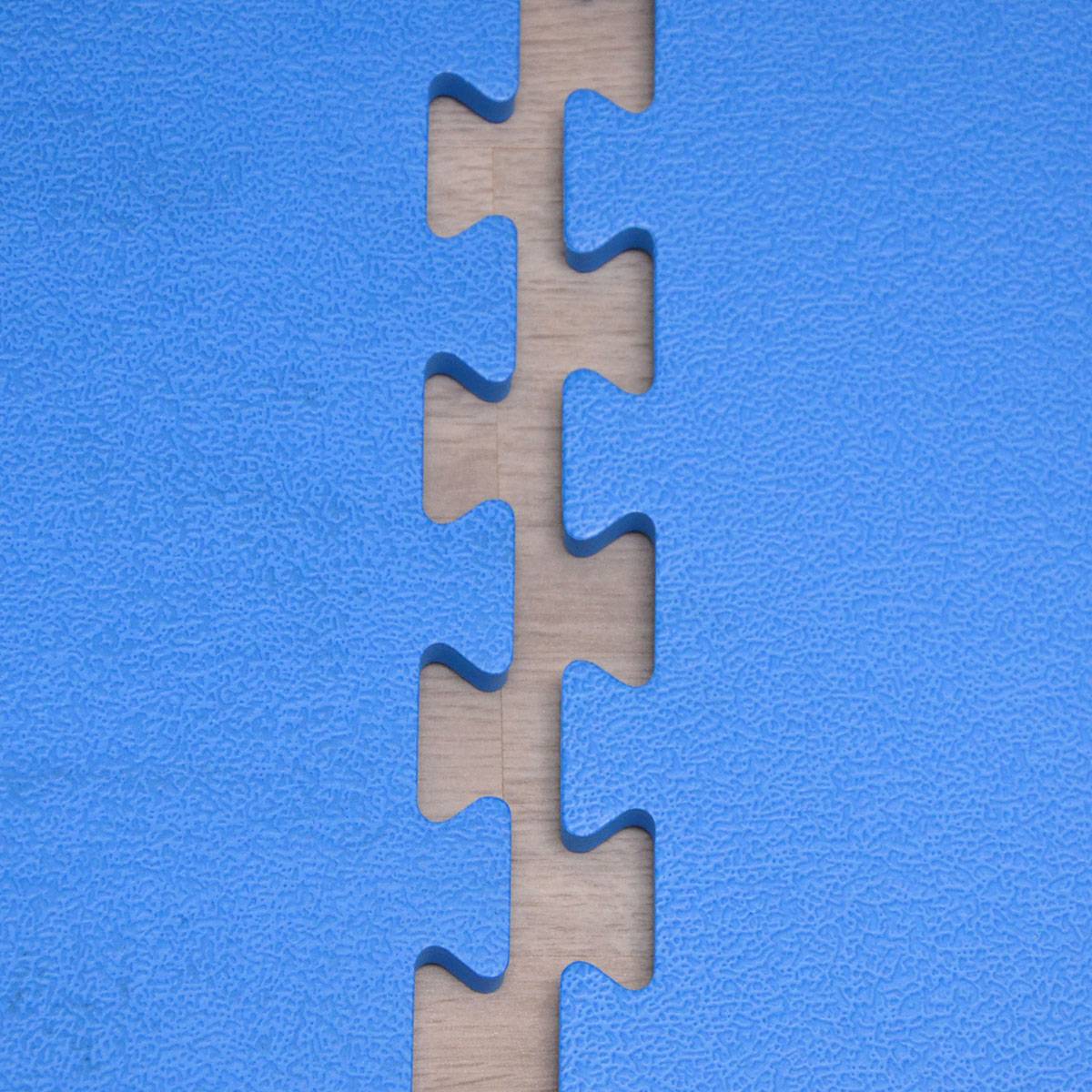 Trainingsmatte Puzzlematte Sportmatte 90x90x1,2cm Blau