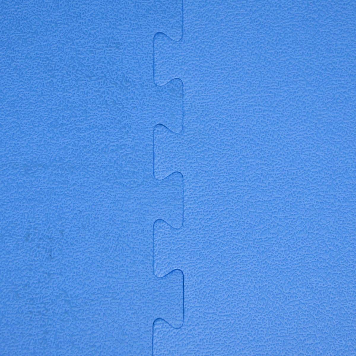 Trainingsmatte Puzzlematte Sportmatte 90x90x1,2cm Blau