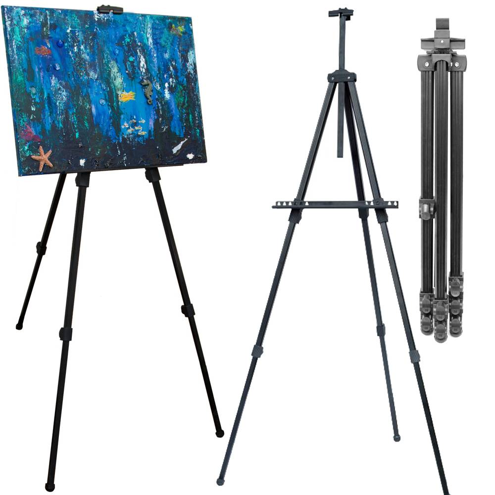 Feld Staffelei 58-180cm Aluminium Tischstaffelei Malstaffelei Whiteboard Ständer