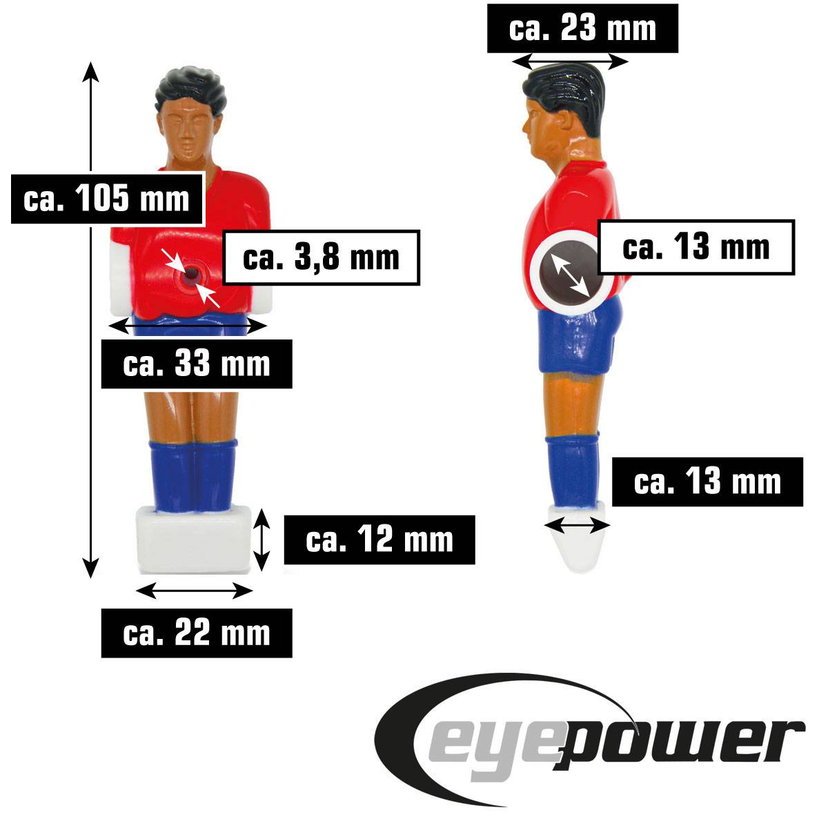 Zubehör EPR-ST04 Spieler Spanien