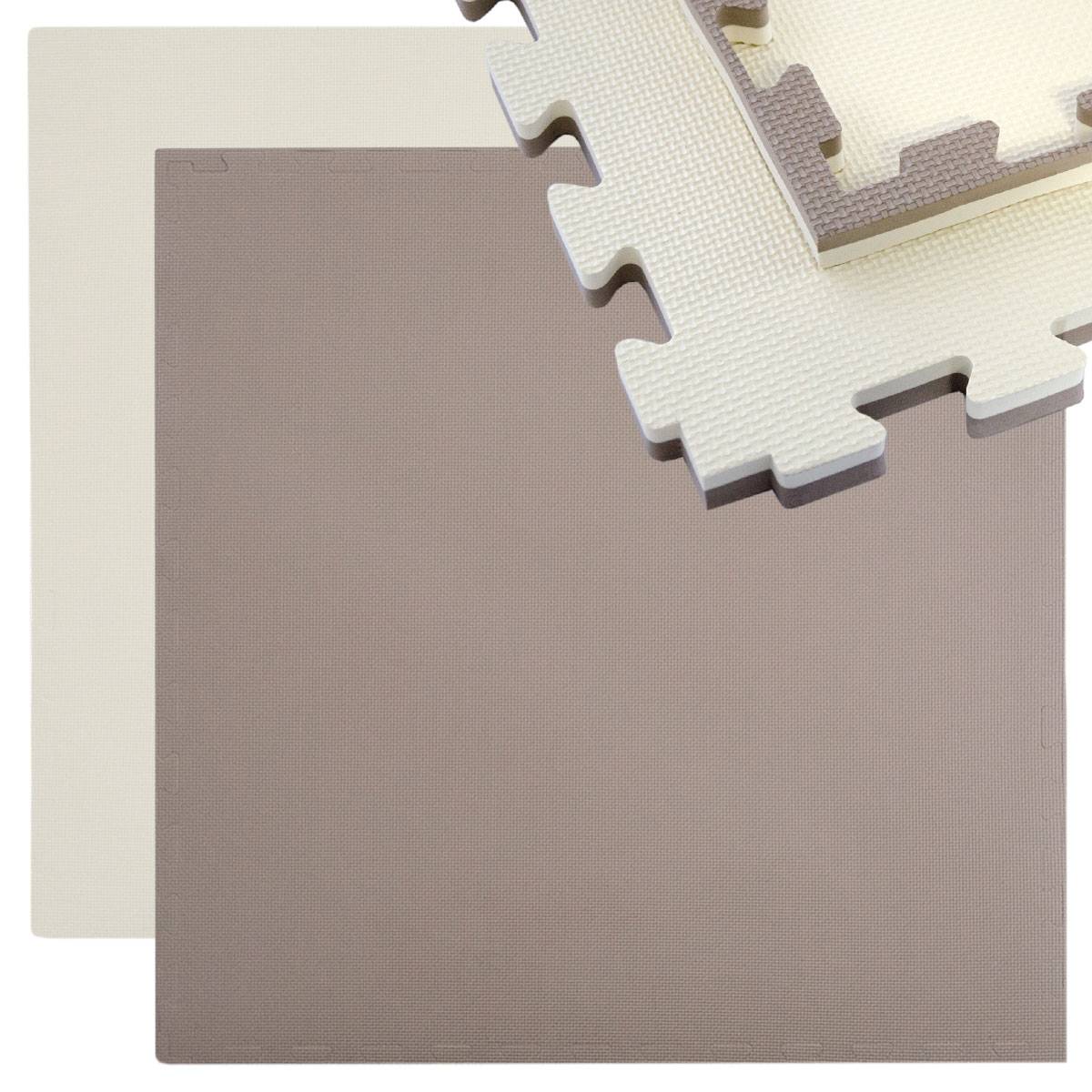 2,5cm dicke Fitnessmatte - 90x90cm Bodenschutzmatte Gym Matte Sport Puzzlematte