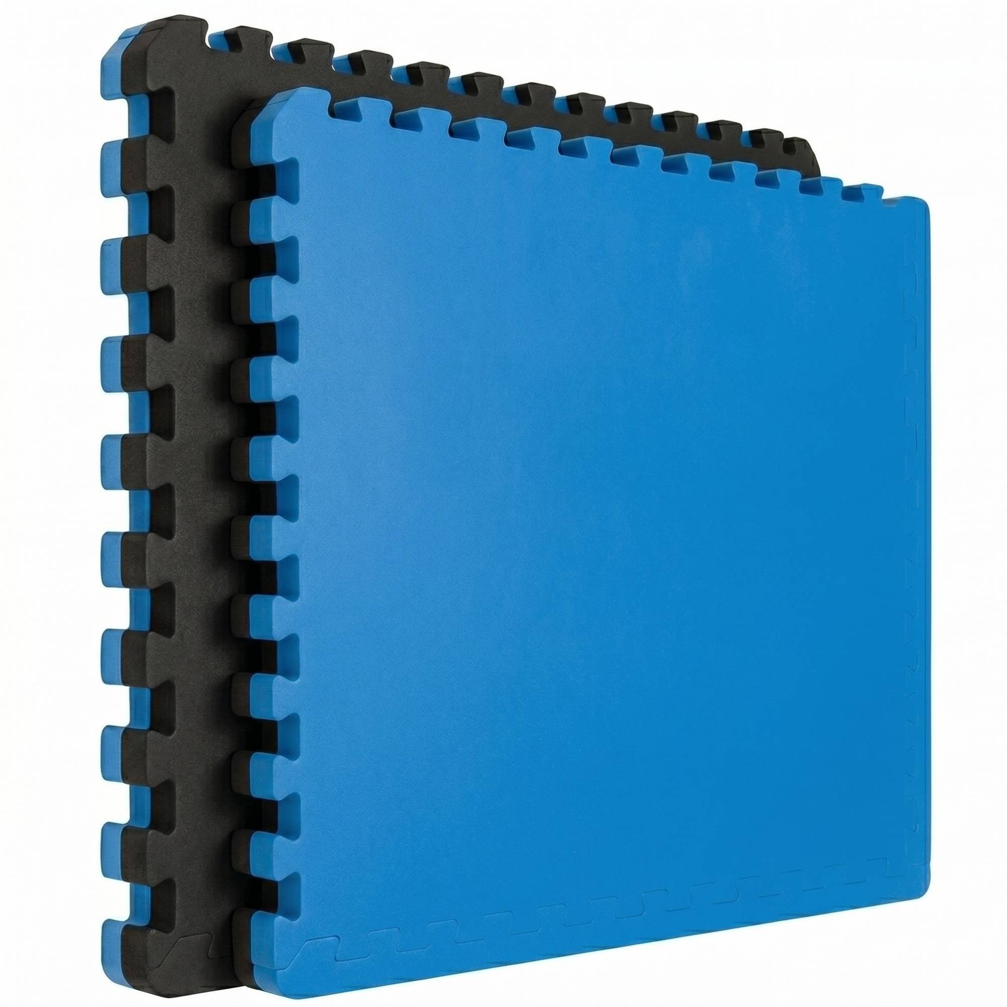 2er Set Kampfsportmatte 90x90cm - 4cm EVA Puzzlematte für Judo Karate MMA Sport