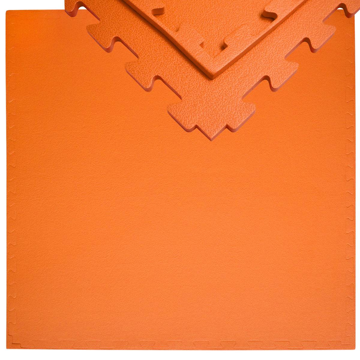Trainingsmatte Puzzlematte Sportmatte 90x90x1,2cm Orange