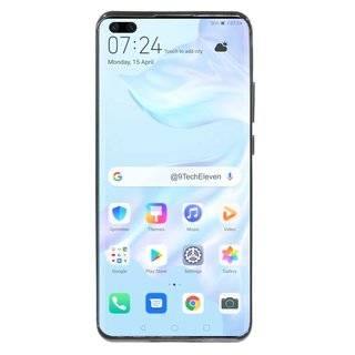 Silikon Hülle Basic kompatibel mit HUAWEI P40 PRO Case TPU Soft Handy Cover Schutz Schwarz