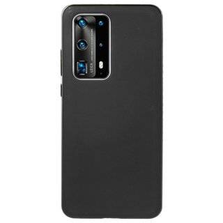 Silikon Hülle Basic kompatibel mit HUAWEI P40 PRO Case TPU Soft Handy Cover Schutz Schwarz