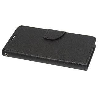 Buch Tasche "Fancy" kompatibel mit Huawei P40 Handy Hülle Etui Brieftasche Schutzhülle mit Standfunktion, Kartenfach Schwarz