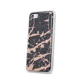 Marmur Silikon Hülle kompatibel mit SAMSUNG GALAXY S20 PLUS (G985F) Case TPU Soft Handy Cover Schutz in Schwarz