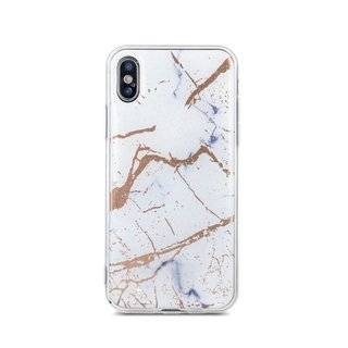 Marmur Silikon Hülle kompatibel mit SAMSUNG GALAXY S20 PLUS (G985F) Case TPU Soft Handy Cover Schutz in Weiß