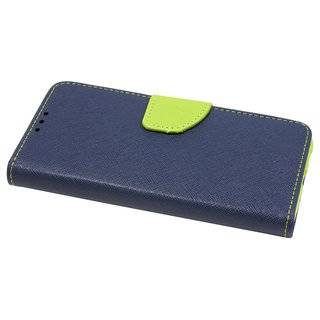Buch Tasche "Fancy" kompatibel mit SAMSUNG GALAXY S20 (G980F) Handy Hülle Etui Brieftasche Schutzhülle mit Standfunktion, Kartenfach Blau-Grün