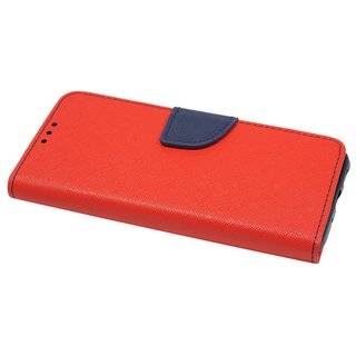 Buch Tasche "Fancy" kompatibel mit SAMSUNG GALAXY S20 (G980F) Handy Hülle Etui Brieftasche Schutzhülle mit Standfunktion, Kartenfach Rot-Blau