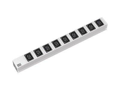 Bachmann - Steckdosenleiste (Rack - einbaufähig) - Eingabe, Eingang IEC 60320 C20 - Ausgangsanschlüsse: 9 - 1U - 48.3 cm