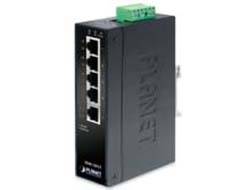 PLANET ISW-501T - Switch - 5 x 10/100 - an DIN-Schiene montierbar