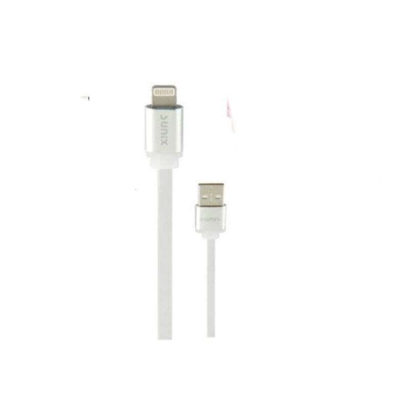 1,2m Softtouch USB iOS Ladekabel Datenkabel Kabel Ladegerät in Weiß