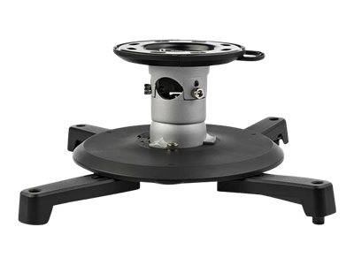 StarTech.com Universal Ceiling Projector Mount, Heavy Duty Height Adjustable/Extendable Pole Mount 5""-22.7"" from