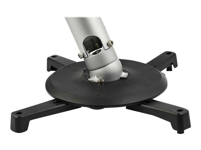 StarTech.com Universal Ceiling Projector Mount, Heavy Duty Height Adjustable/Extendable Pole Mount 5""-22.7"" from
