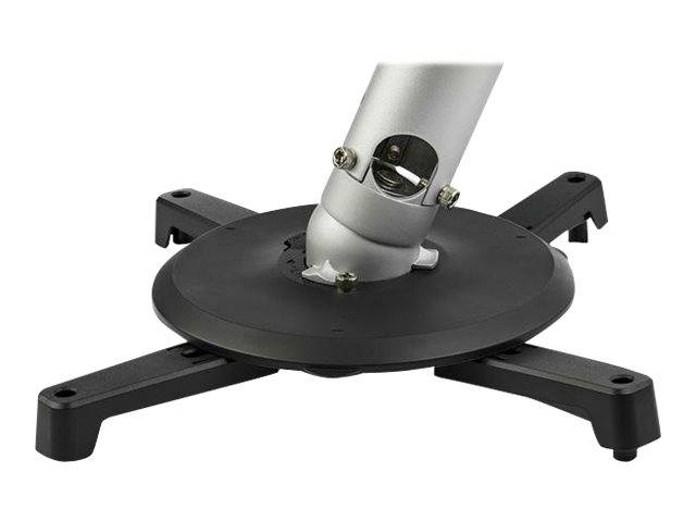 StarTech.com Universal Ceiling Projector Mount, Heavy Duty Height Adjustable/Extendable Pole Mount 5""-22.7"" from