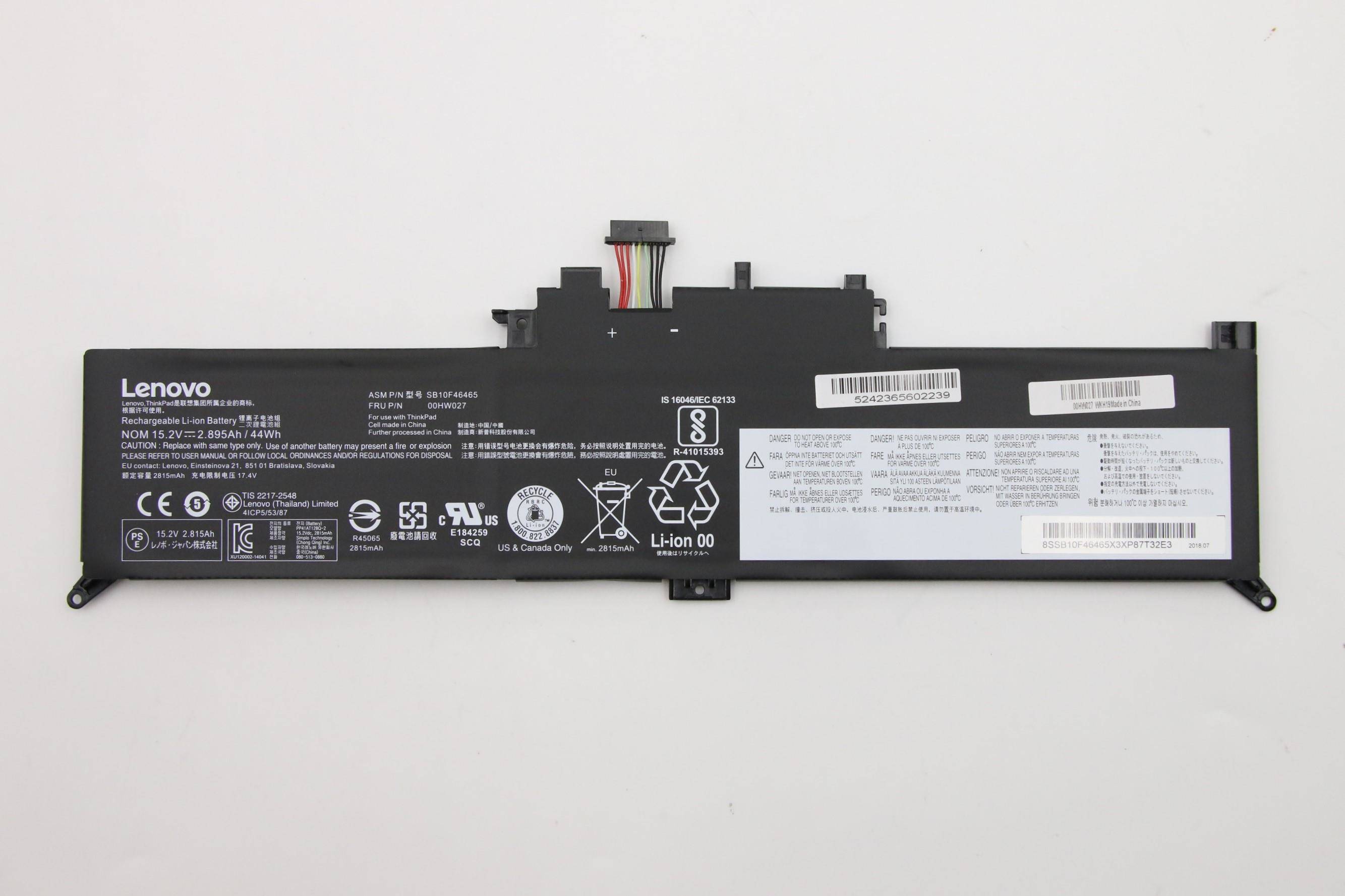 Lenovo - Laptop-Batterie - Lithium-Ionen - 4 Zellen