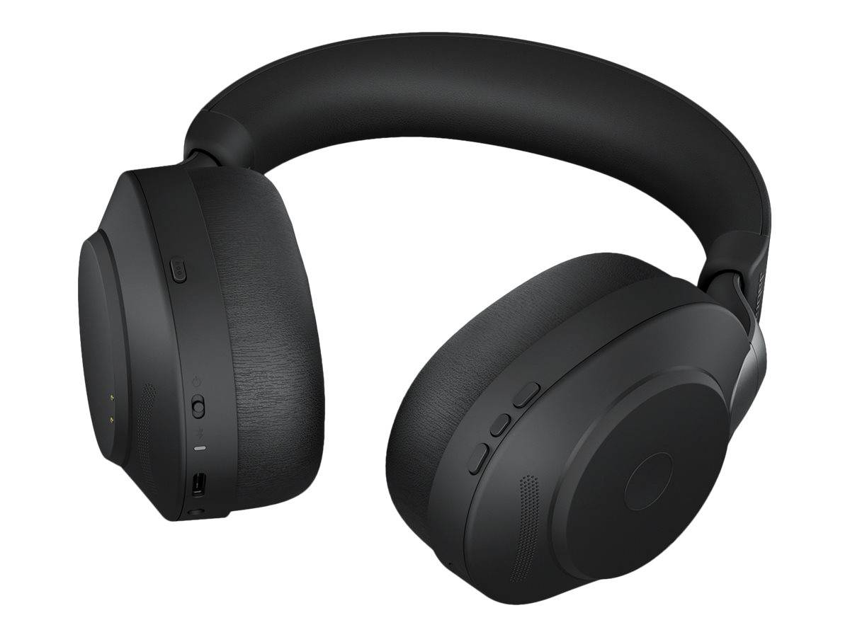 Jabra Evolve2 85 UC Over Ear Headset Bluetooth®, kabelgebunden Stereo Schwarz Mikrofon-Rauschunterdrückung Lautstärkeregelung