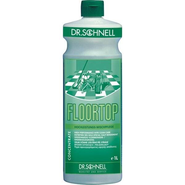 Hochleistungswischpflege Floortop 1l