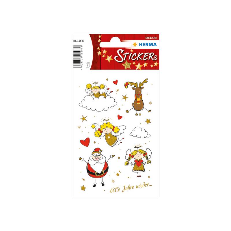 HERMA Weihnachts-Sticker DECOR "Engelchen Adele"