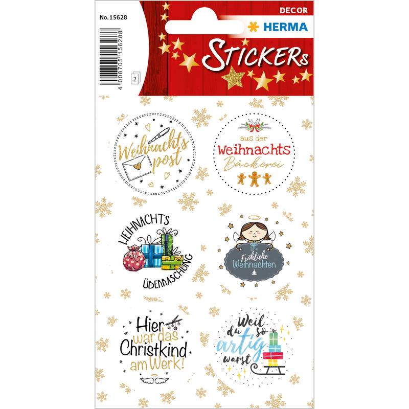 HERMA Weihnachts-Sticker DECOR "Weihnachtspost"