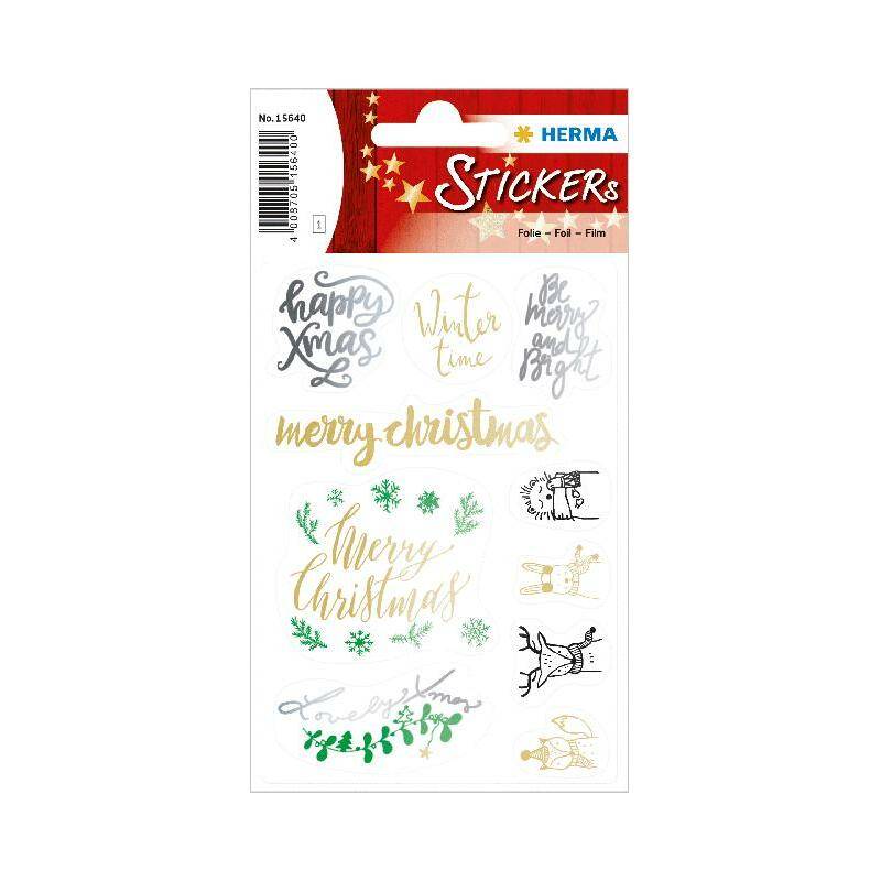 HERMA Weihnachts-Sticker CREATIVE "Lovely Xmas"